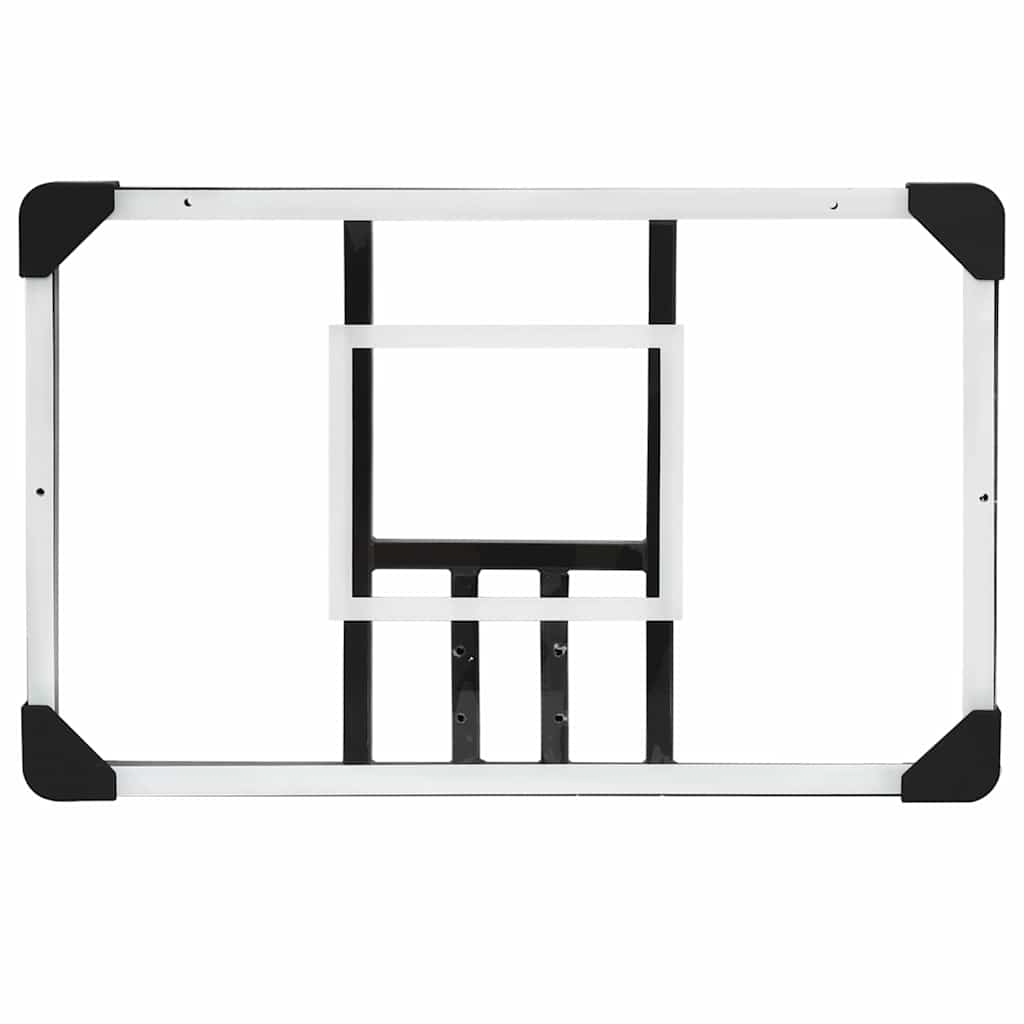 Tablero De Baloncesto Policarbonato Transparente 71X45X2,5 Cm