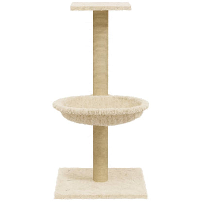 Rascador Para Gatos Con Poste De Sisal 74 Cm