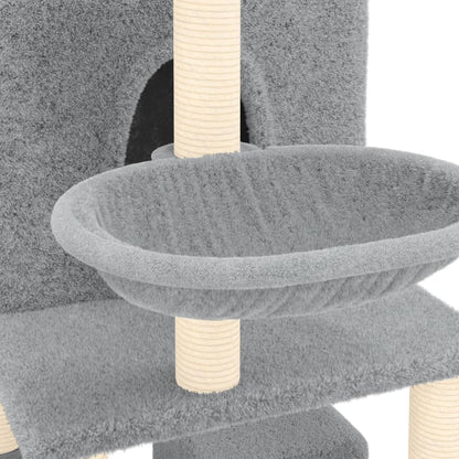 Rascador Para Gatos Con Postes De Sisal 180 Cm