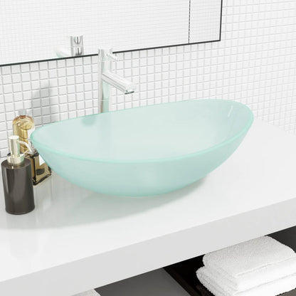 Lavabo De Vidrio Templado 54,5X35X15,5 Cm