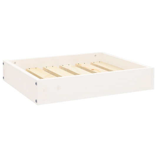 Cama Para Perros Madera Maciza De Pino 51,5X44X9 Cm