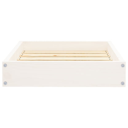 Cama Para Perros Madera Maciza De Pino 51,5X44X9 Cm