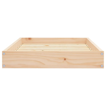 Cama Para Perros Madera Maciza De Pino 71,5X49X9 Cm