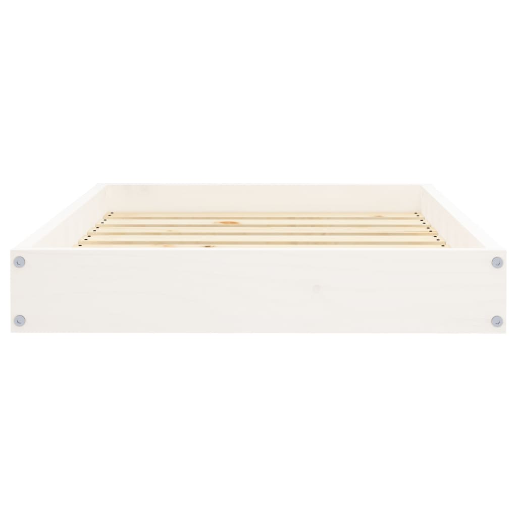 Cama Para Perros Madera Maciza De Pino 71,5X54X9 Cm