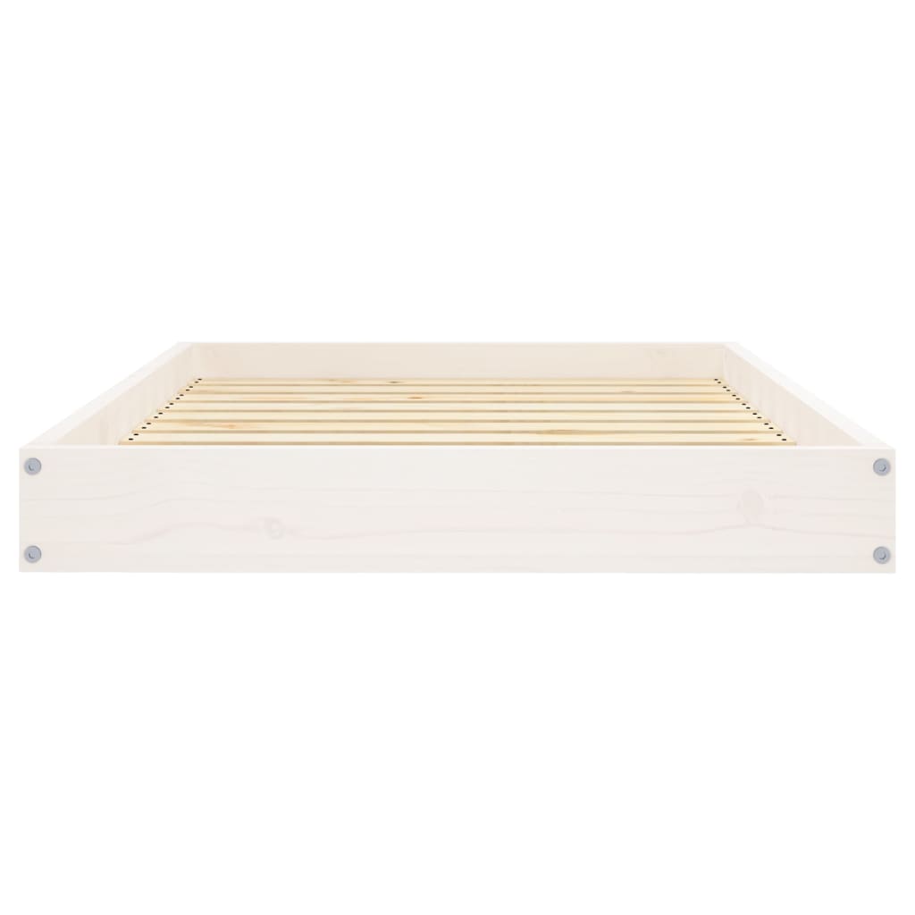 Cama Para Perros Madera Maciza De Pino 91,5X64X9 Cm