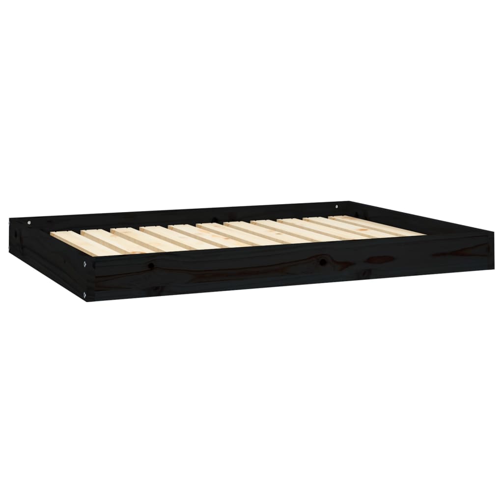 Cama Para Perros Madera Maciza De Pino 101,5X74X9 Cm