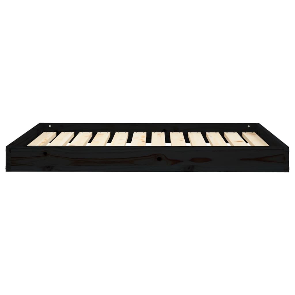 Cama Para Perros Madera Maciza De Pino 101,5X74X9 Cm