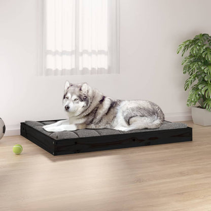 Cama Para Perros Madera Maciza De Pino 101,5X74X9 Cm