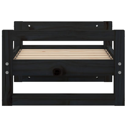 Cama Para Perros Madera Maciza De Pino 55,5X45,5X28 Cm