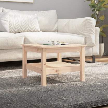 Mesa De Centro Blanca Madera Maciza De Pino