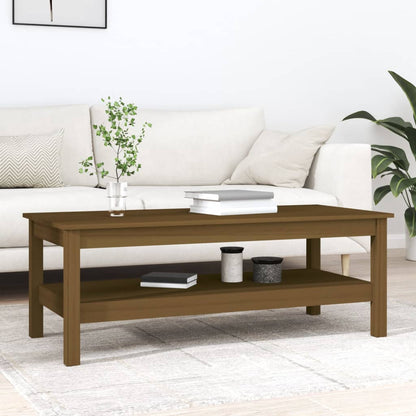 Mesa De Centro Blanca Madera Maciza De Pino