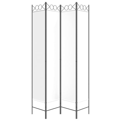 Biombo Divisor De 4 Paneles De Tela