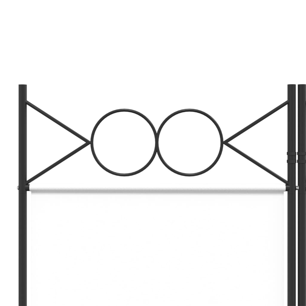 Biombo Divisor De 4 Paneles De Tela