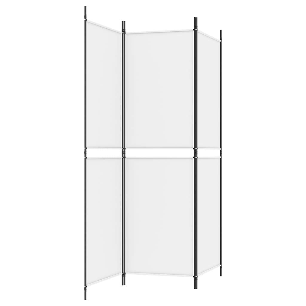 Biombo Divisor De 3 Paneles De Tela