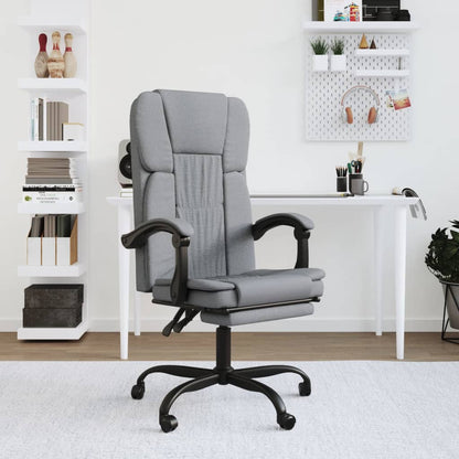 Silla De Oficina Reclinable De Tela
