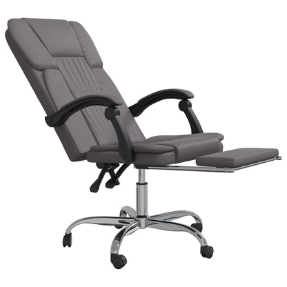 Silla De Oficina Reclinable Cuero Sintético