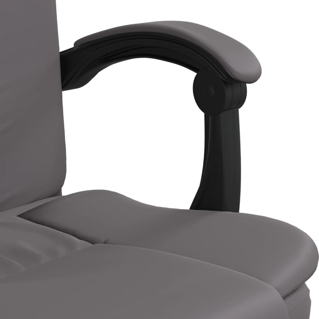 Silla De Oficina Reclinable Cuero Sintético