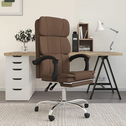 Silla De Oficina Reclinable De Tela