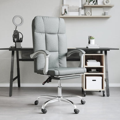Silla De Oficina Reclinable De Tela