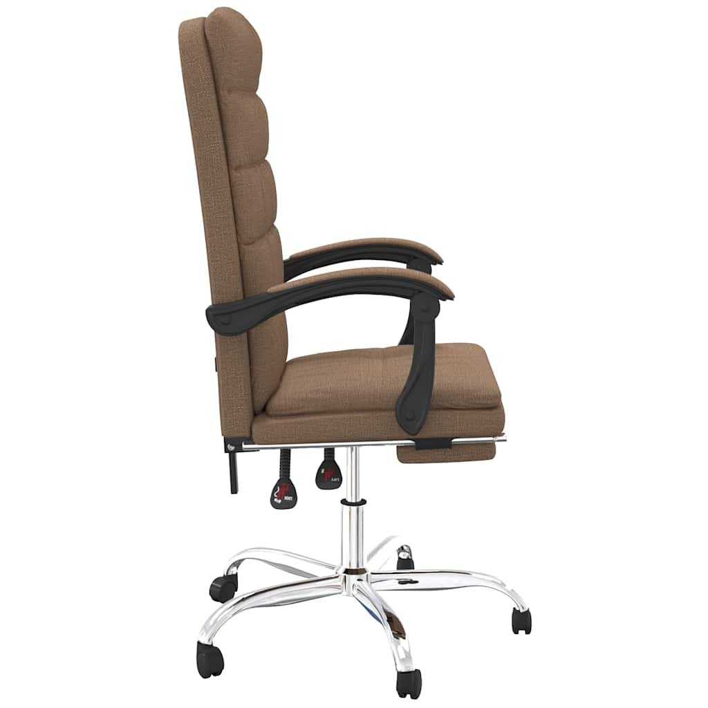 Silla De Oficina Reclinable De Tela