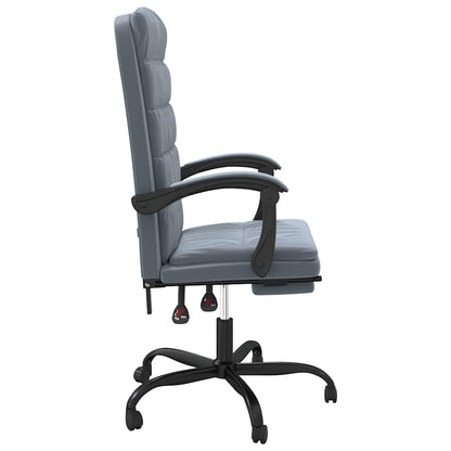 Silla De Oficina Reclinable De Terciopelo