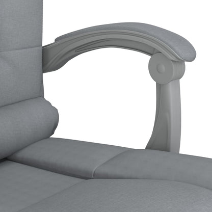 Silla De Oficina Reclinable Con Masaje De Tela