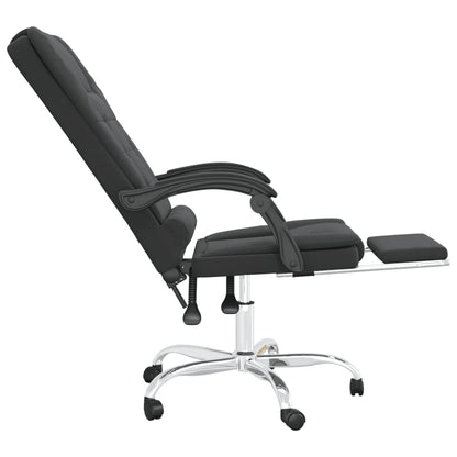 Silla De Oficina Reclinable Masaje Cuero Sintético