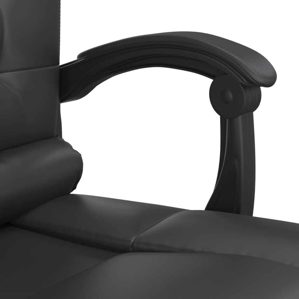 Silla De Oficina Reclinable Masaje Cuero Sintético