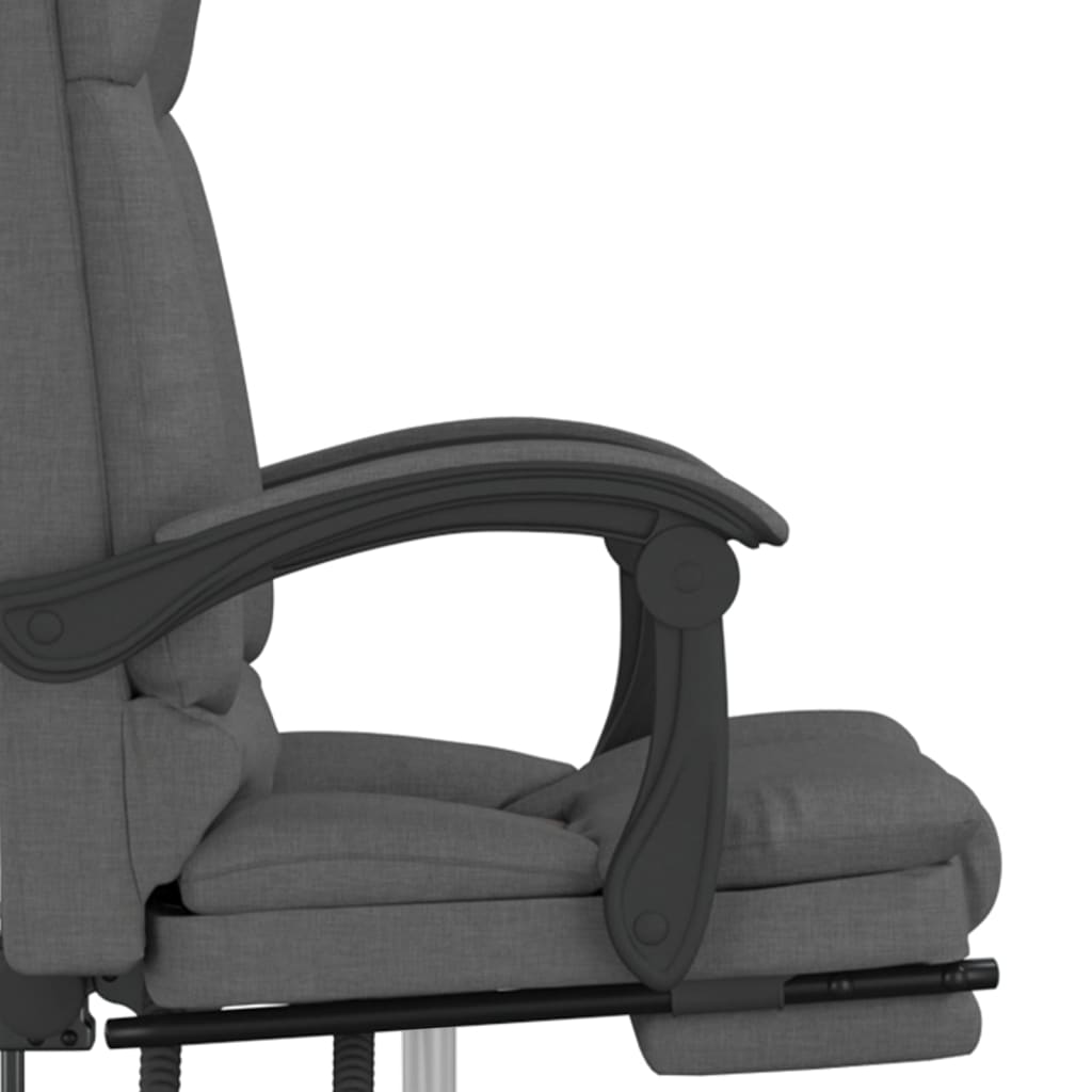 Silla De Oficina Reclinable Con Masaje De Tela