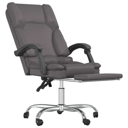 Silla De Oficina Reclinable Masaje Cuero Sintético