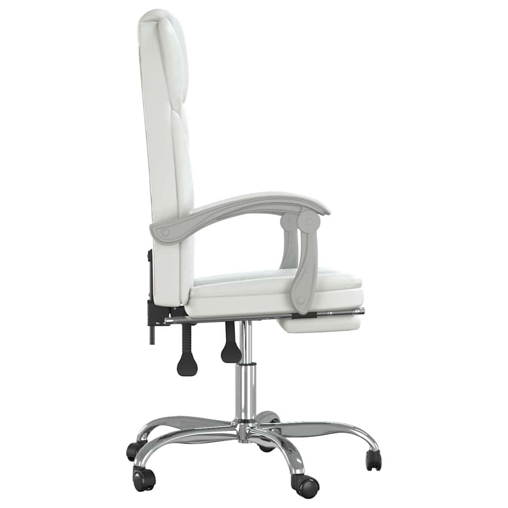Silla De Oficina Reclinable Cuero Sintético