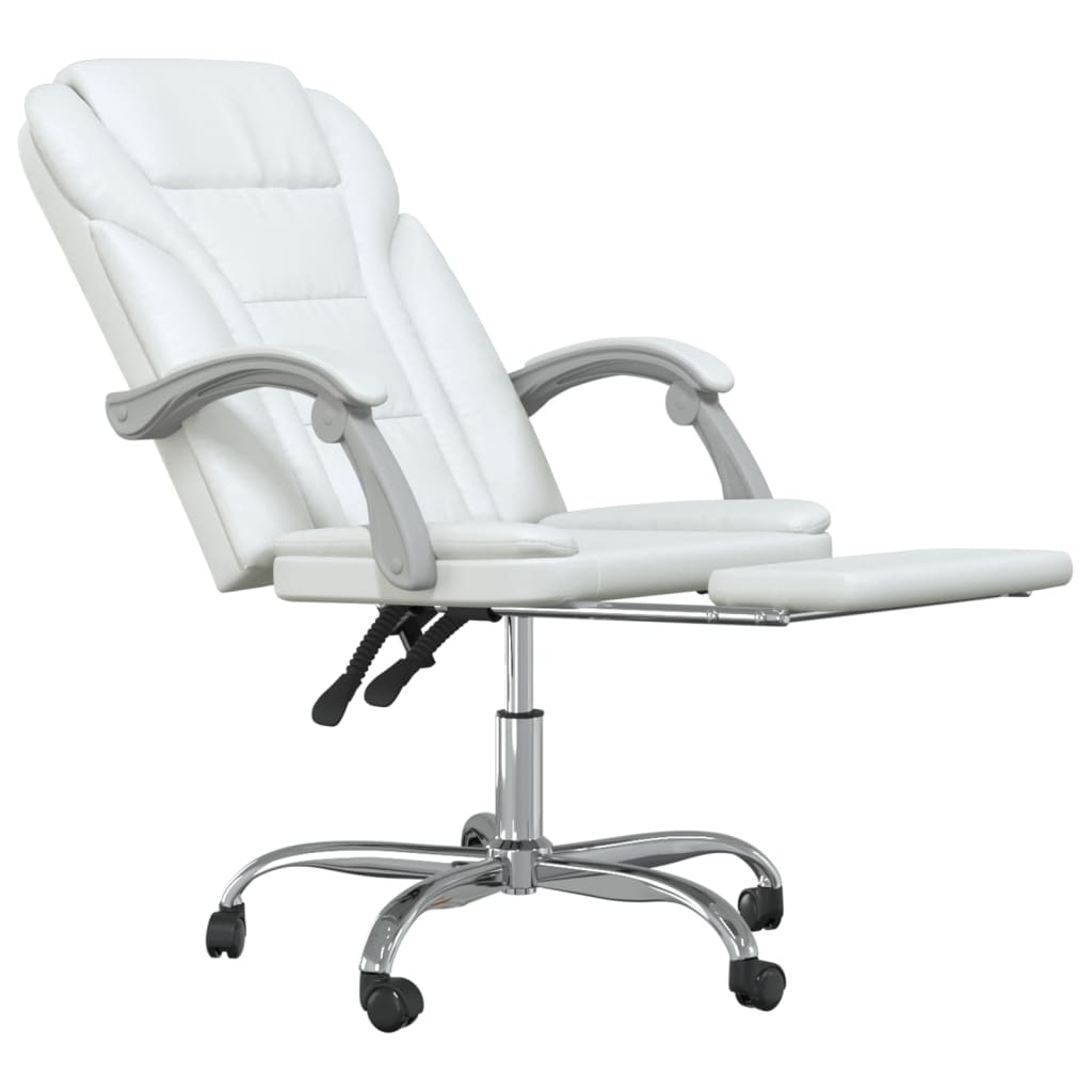 Silla De Oficina Reclinable Cuero Sintético