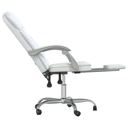 Silla De Oficina Reclinable Cuero Sintético