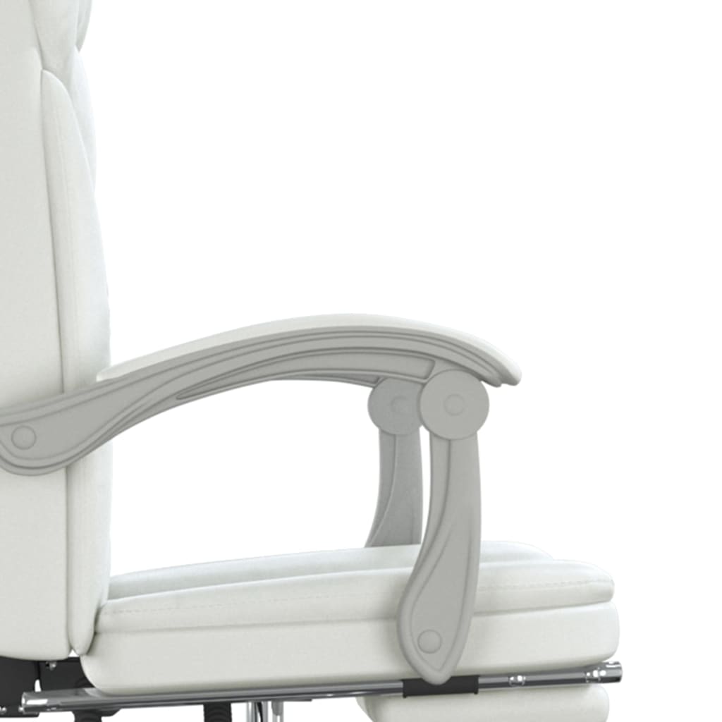 Silla De Oficina Reclinable Cuero Sintético