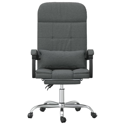 Silla De Oficina Reclinable Con Masaje De Tela