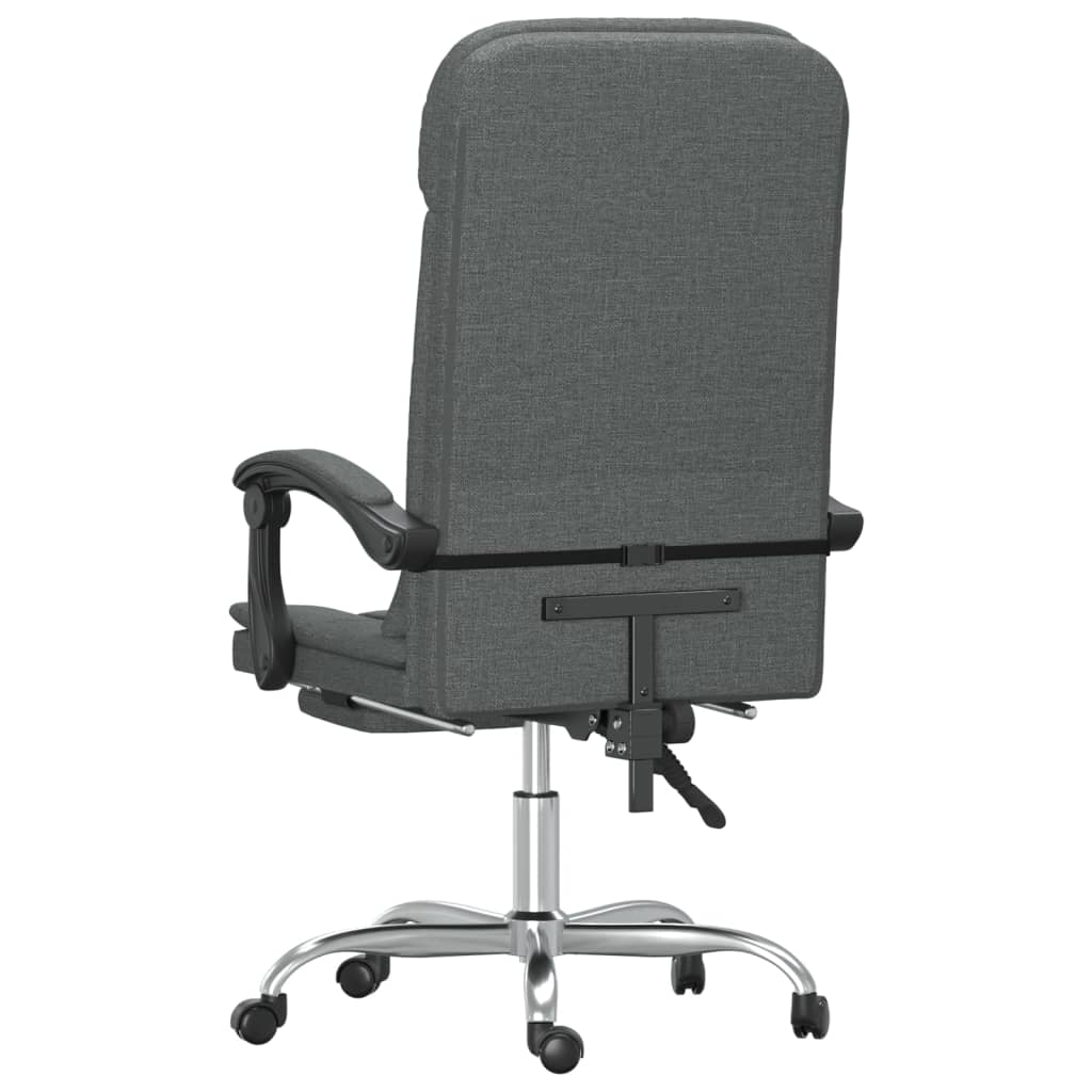 Silla De Oficina Reclinable Con Masaje De Tela