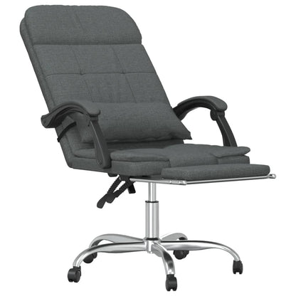 Silla De Oficina Reclinable Con Masaje De Tela