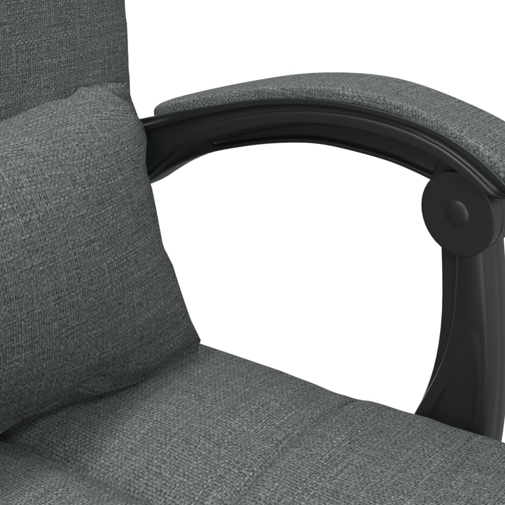 Silla De Oficina Reclinable Con Masaje De Tela
