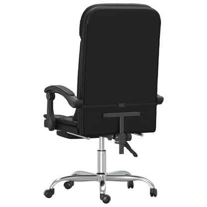 Silla De Oficina Reclinable Masaje Cuero Sintético