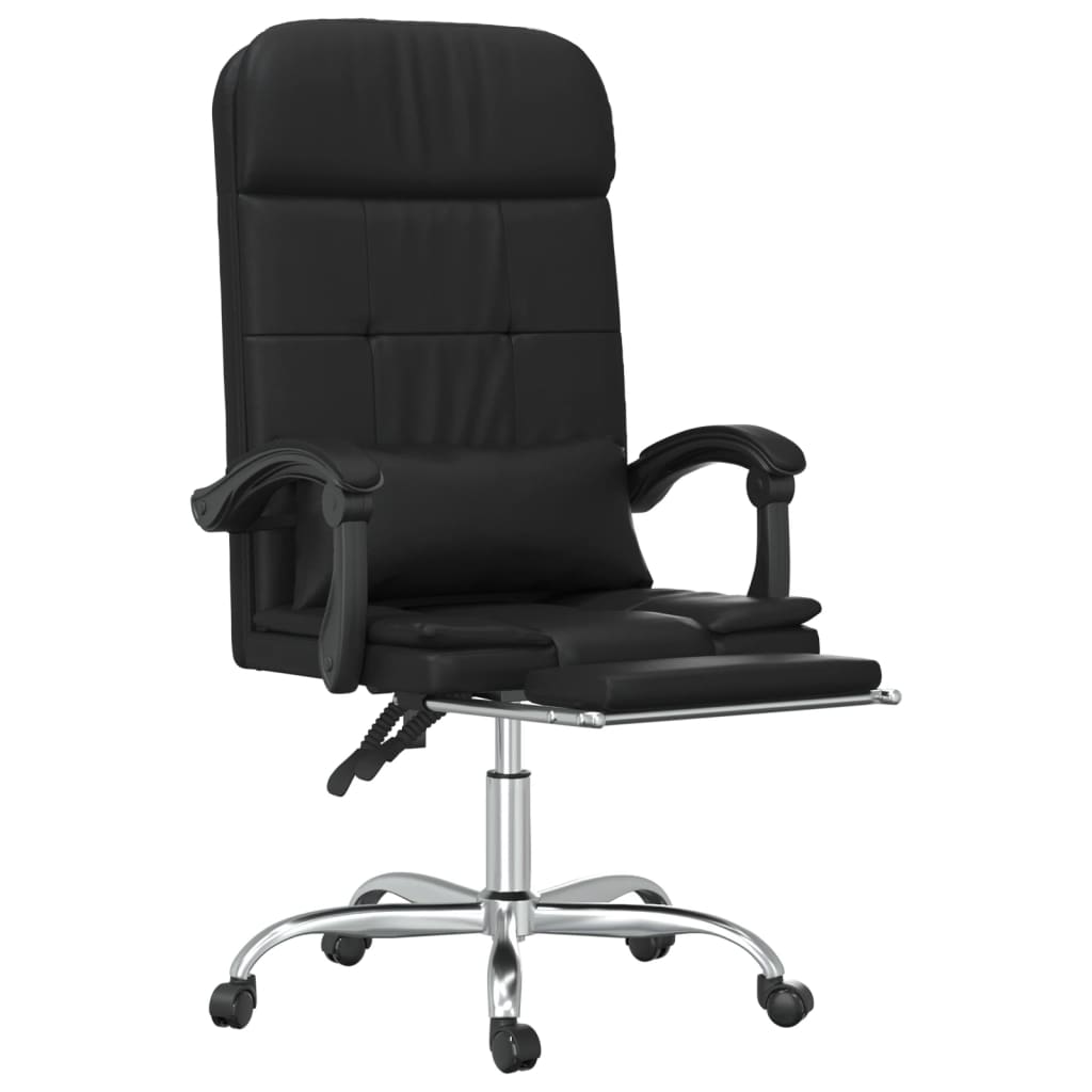 Silla De Oficina Reclinable Masaje Cuero Sintético