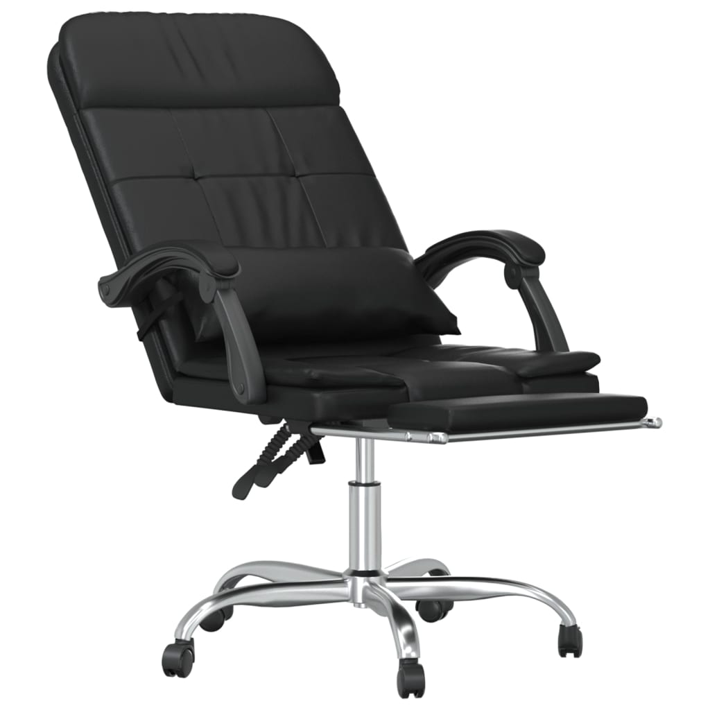 Silla De Oficina Reclinable Masaje Cuero Sintético