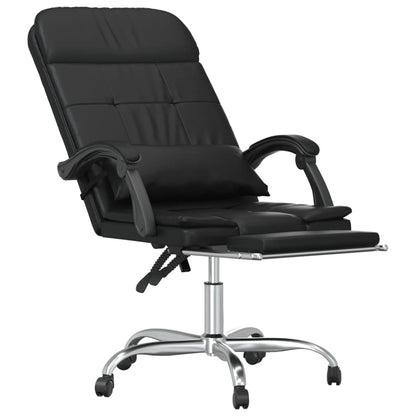 Silla De Oficina Reclinable Masaje Cuero Sintético
