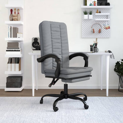 Silla De Oficina Reclinable De Tela