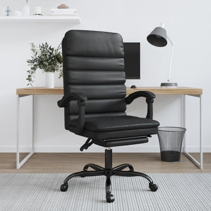 Silla De Oficina Reclinable Masaje Cuero Sintético