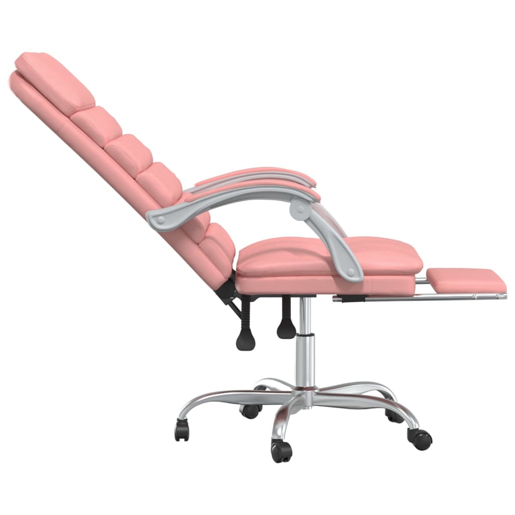 Silla De Oficina Reclinable Masaje Cuero Sintético