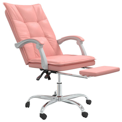Silla De Oficina Reclinable Cuero Sintético