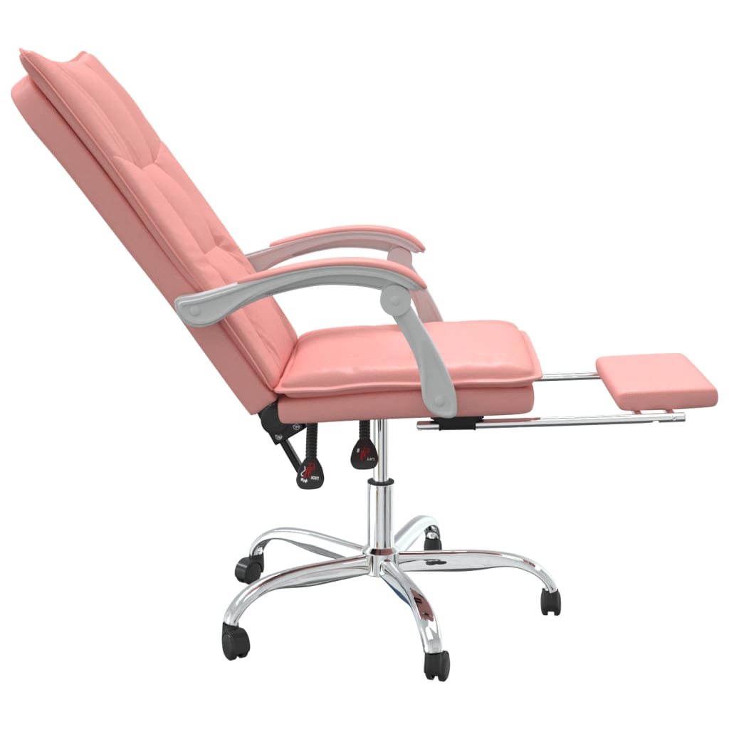 Silla De Oficina Reclinable Cuero Sintético