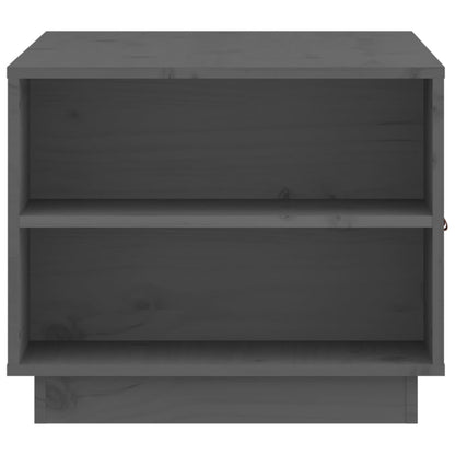 Mesa De Centro De Madera Maciza De Pino 100X50X41 Cm