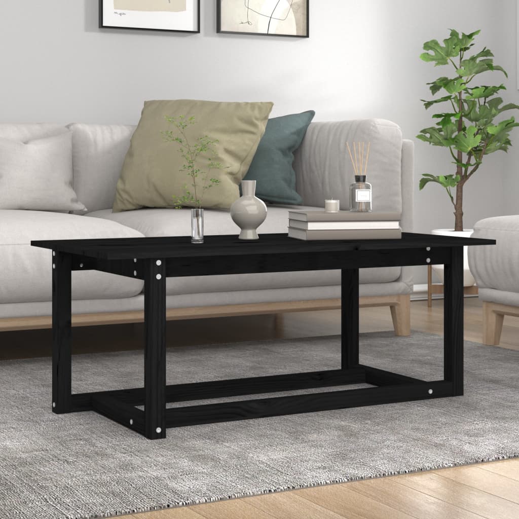 Mesa De Centro De Madera Maciza De Pino