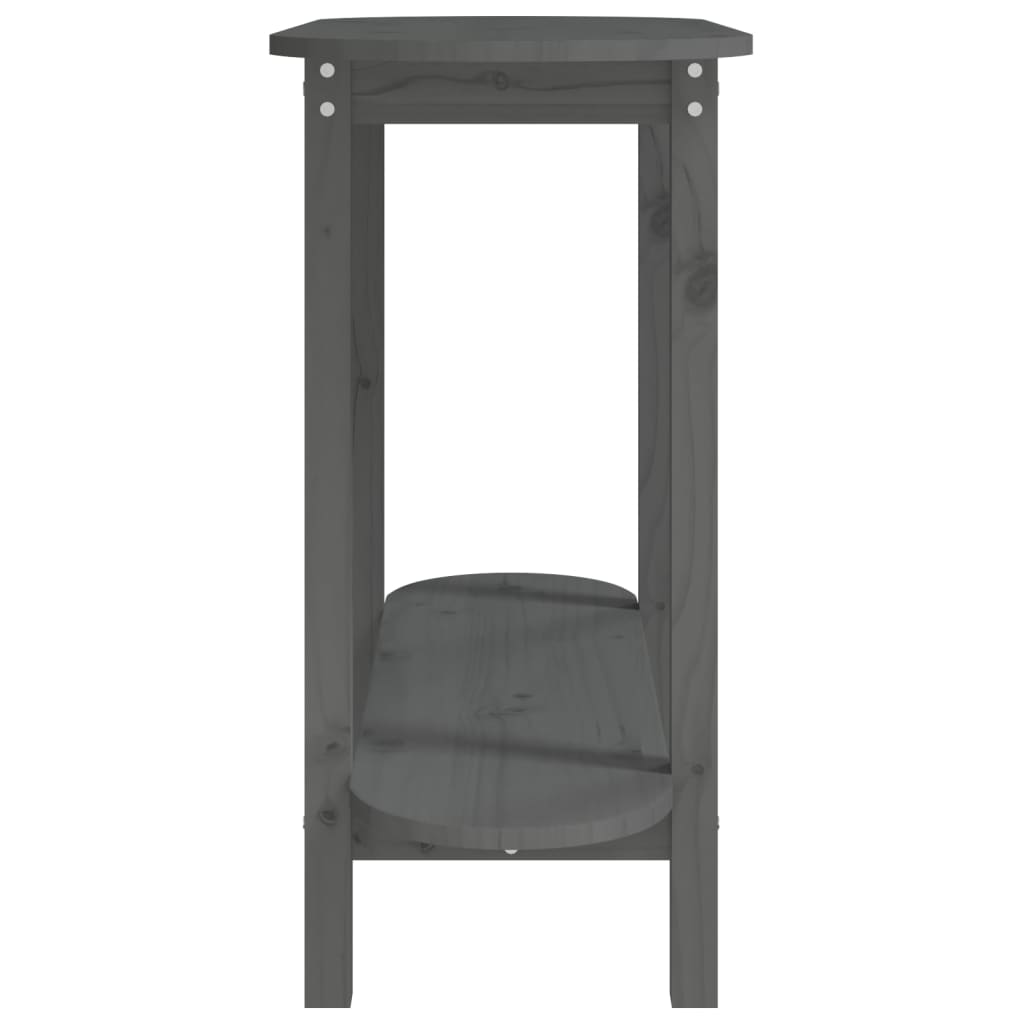 Mesa Consola De Madera Maciza De Pino 110X40X80 Cm
